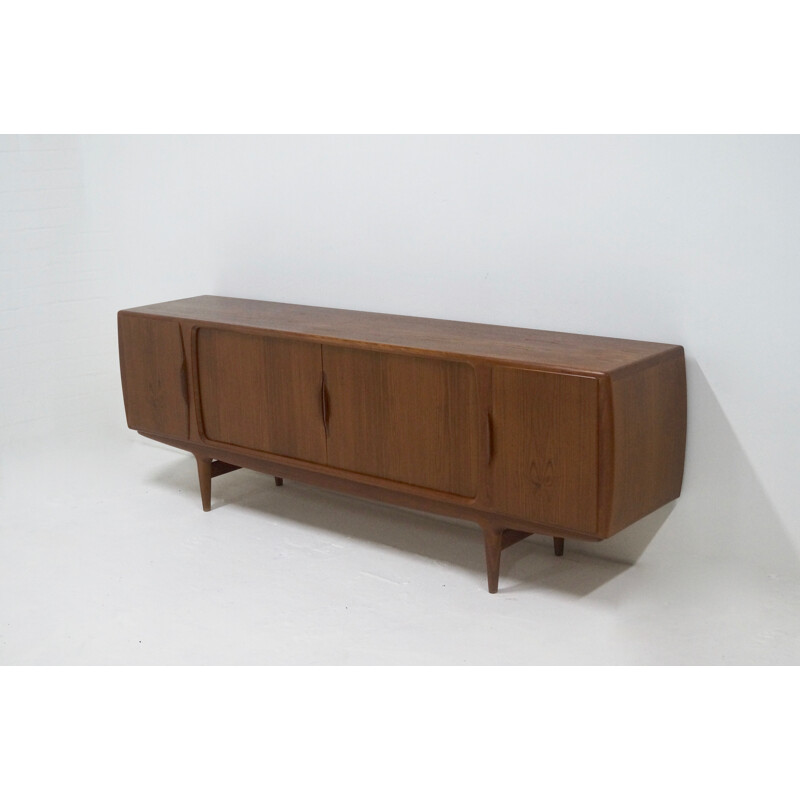 Danish Uldum Møbelfabrik sideboard in teak, Johannes ANDERSEN - 1960s