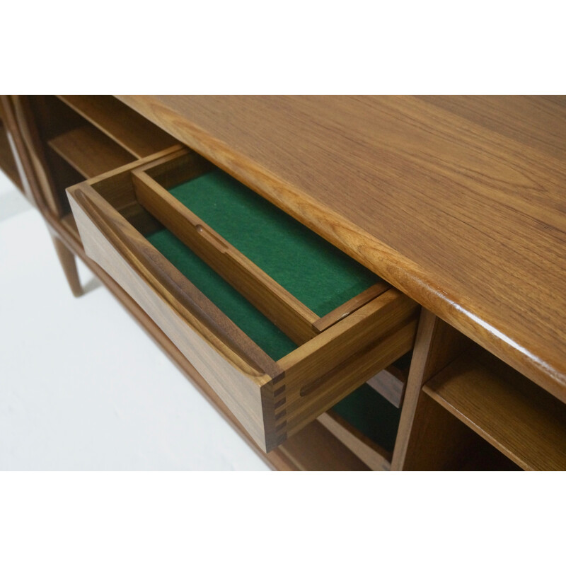 Danish Uldum Møbelfabrik sideboard in teak, Johannes ANDERSEN - 1960s