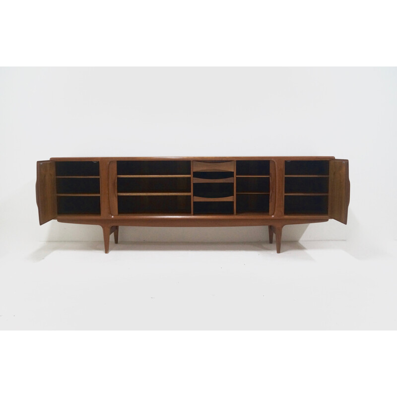 Danish Uldum Møbelfabrik sideboard in teak, Johannes ANDERSEN - 1960s