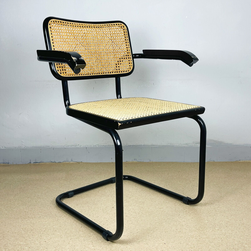 Mid-century Cesca B32 chair by Marcel Breuer, Italy 1980s