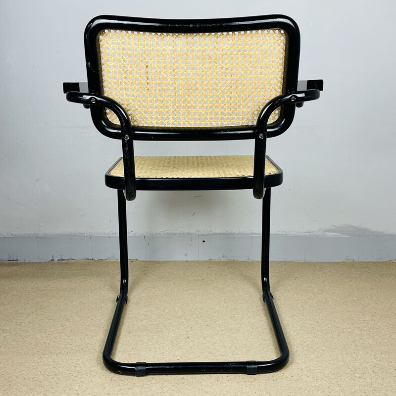 Mid-century Cesca B32 chair by Marcel Breuer, Italy 1980s