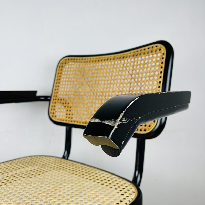 Mid-century Cesca B32 chair by Marcel Breuer, Italy 1980s