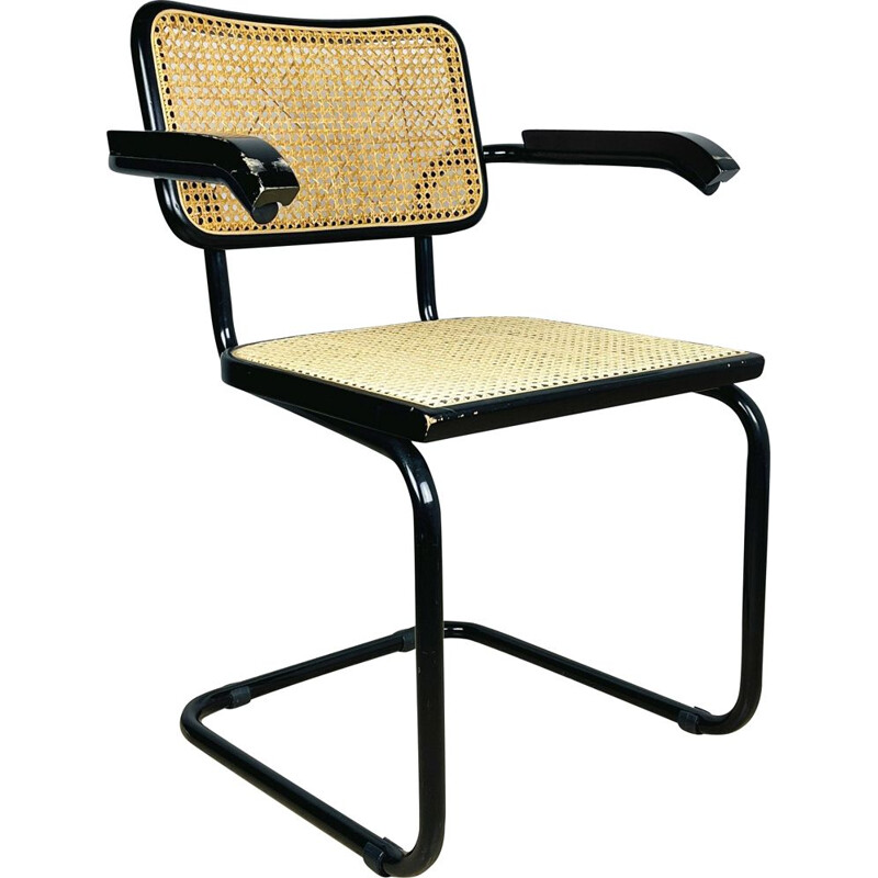 Mid-century Cesca B32 chair by Marcel Breuer, Italy 1980s