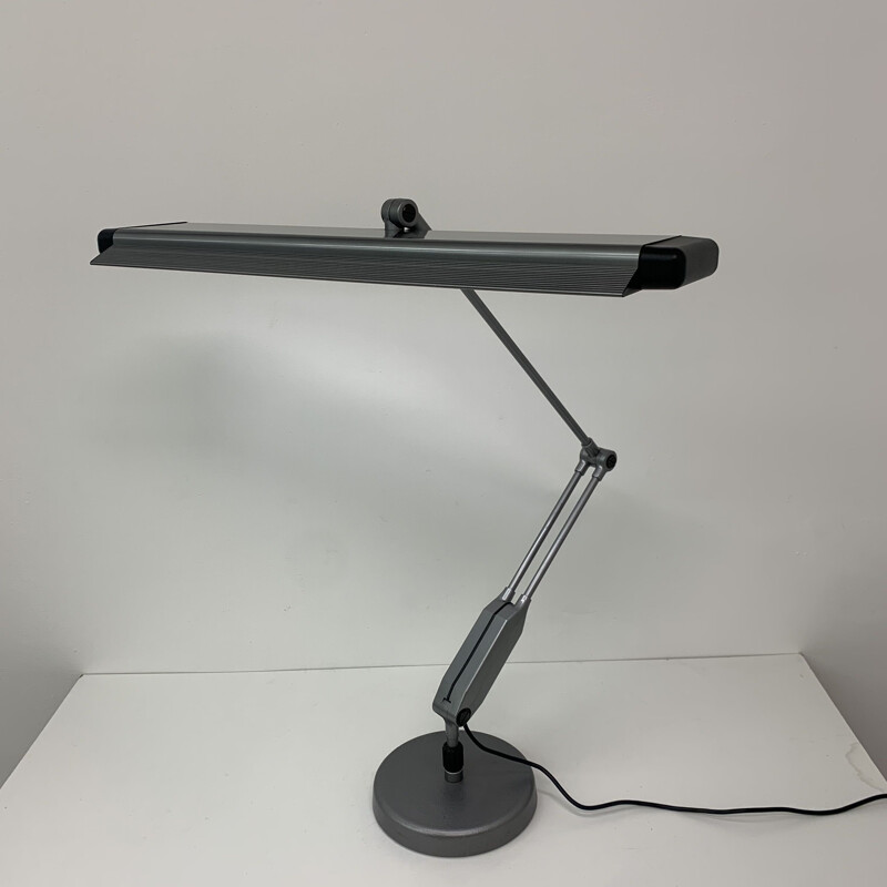 Postmoderne verstelbare vintage bureaulamp, 1980