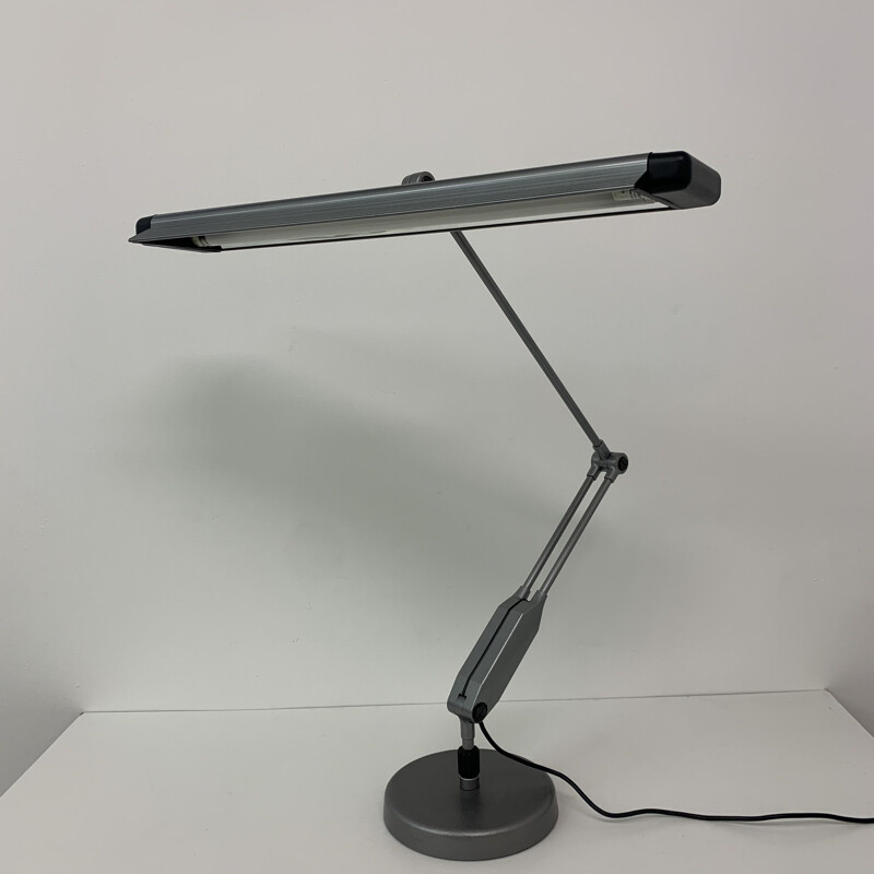 Postmoderne verstelbare vintage bureaulamp, 1980