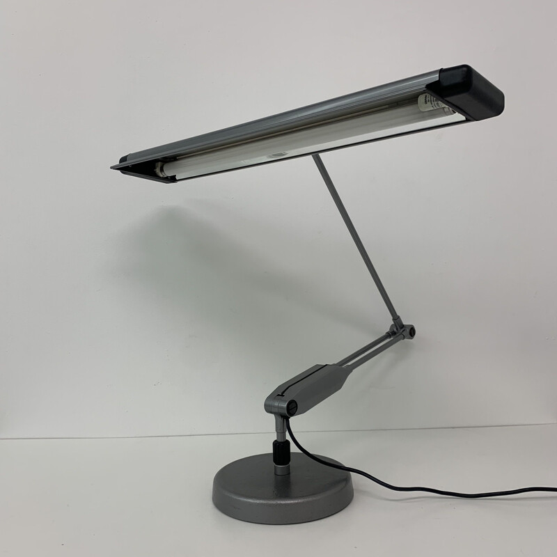 Postmoderne verstelbare vintage bureaulamp, 1980