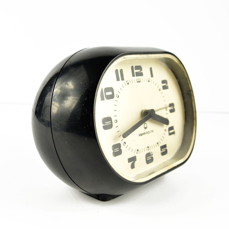 Vintage alarm clock Mera-Poltik, Poland 1970