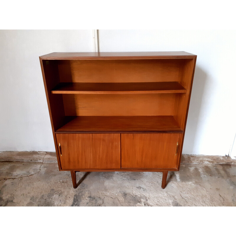 Scandinavian vintage teak bookcase by Robert Heritage for Beaver & Tapley, 1960