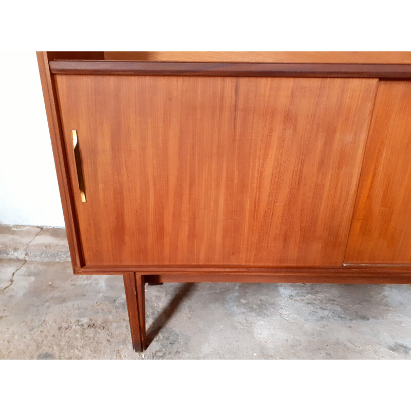 Scandinavian vintage teak bookcase by Robert Heritage for Beaver & Tapley, 1960