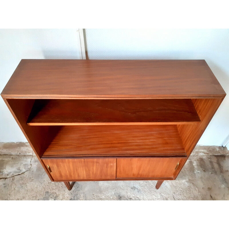 Scandinavian vintage teak bookcase by Robert Heritage for Beaver & Tapley, 1960