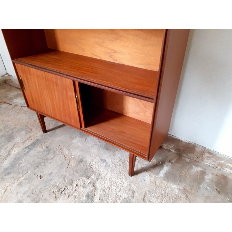 Scandinavian vintage teak bookcase by Robert Heritage for Beaver & Tapley, 1960