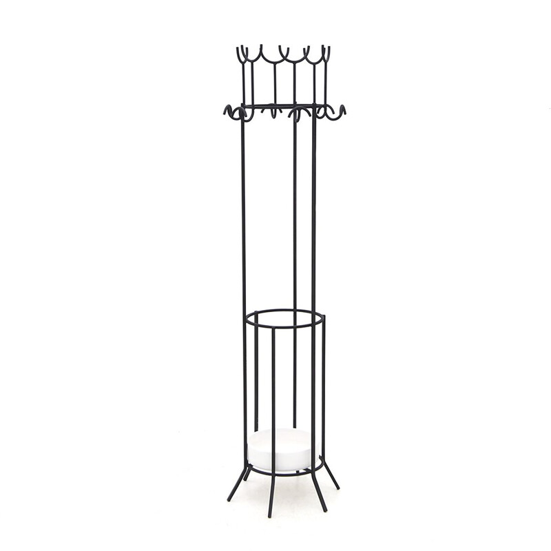 Vintage metal coat rack by Campo and Graffi for Home, 1970