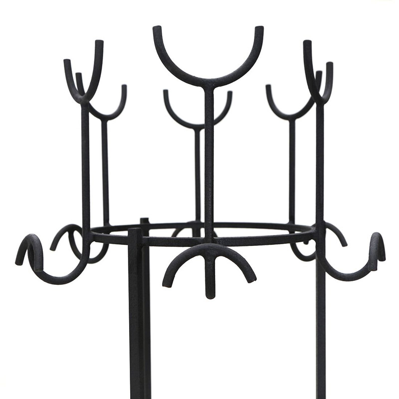 Vintage metal coat rack by Campo and Graffi for Home, 1970