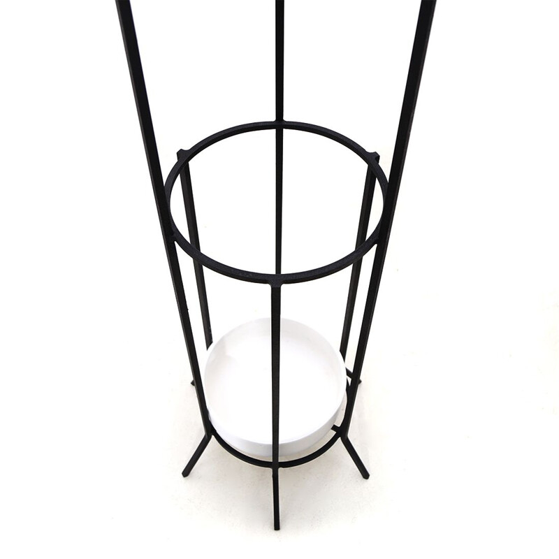 Vintage metal coat rack by Campo and Graffi for Home, 1970