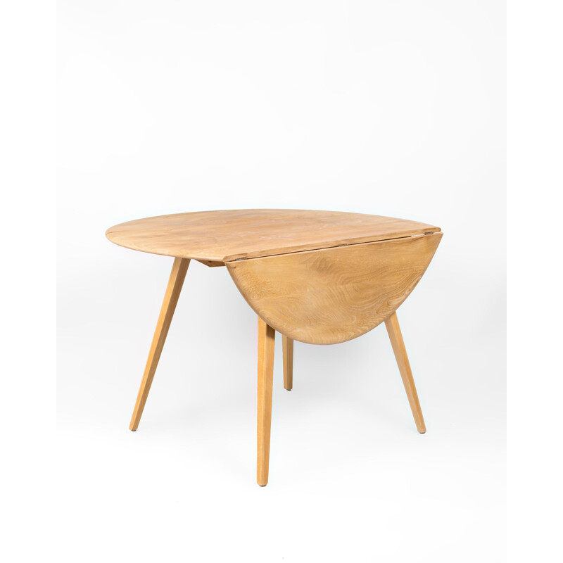 Table vintage en bois de hêtre et d'orme par Lucian Ercolani pour Ercol, UK 1960