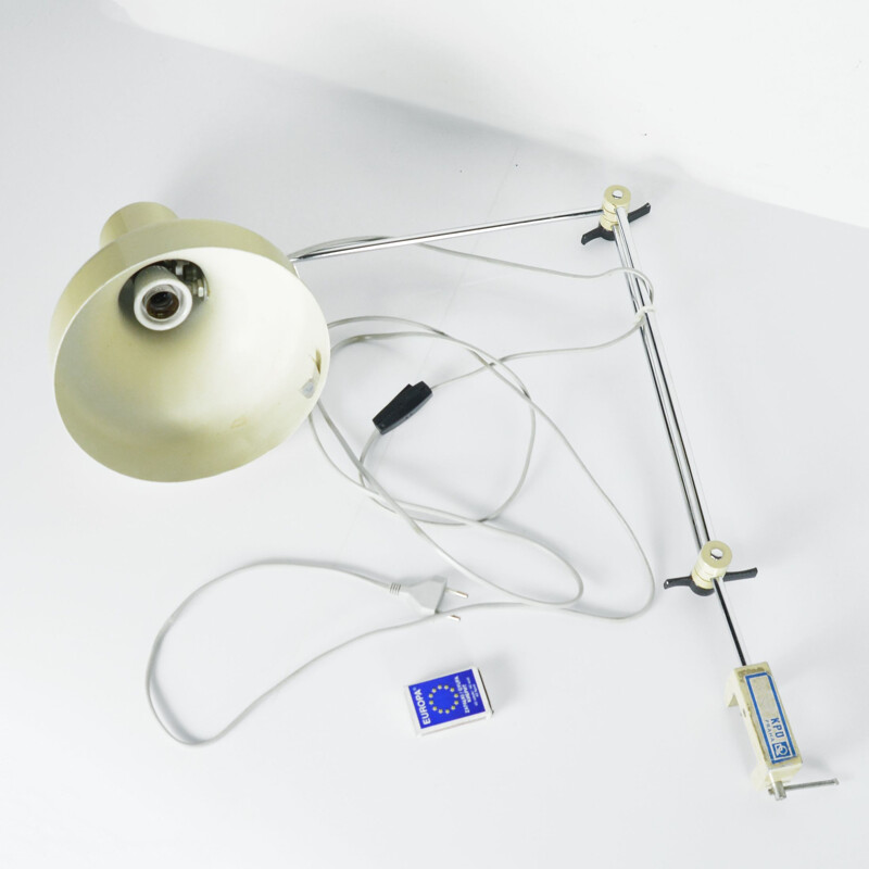 Vintage desk lamp by Josef Hurka for Napako, Czechoslovakia 1960