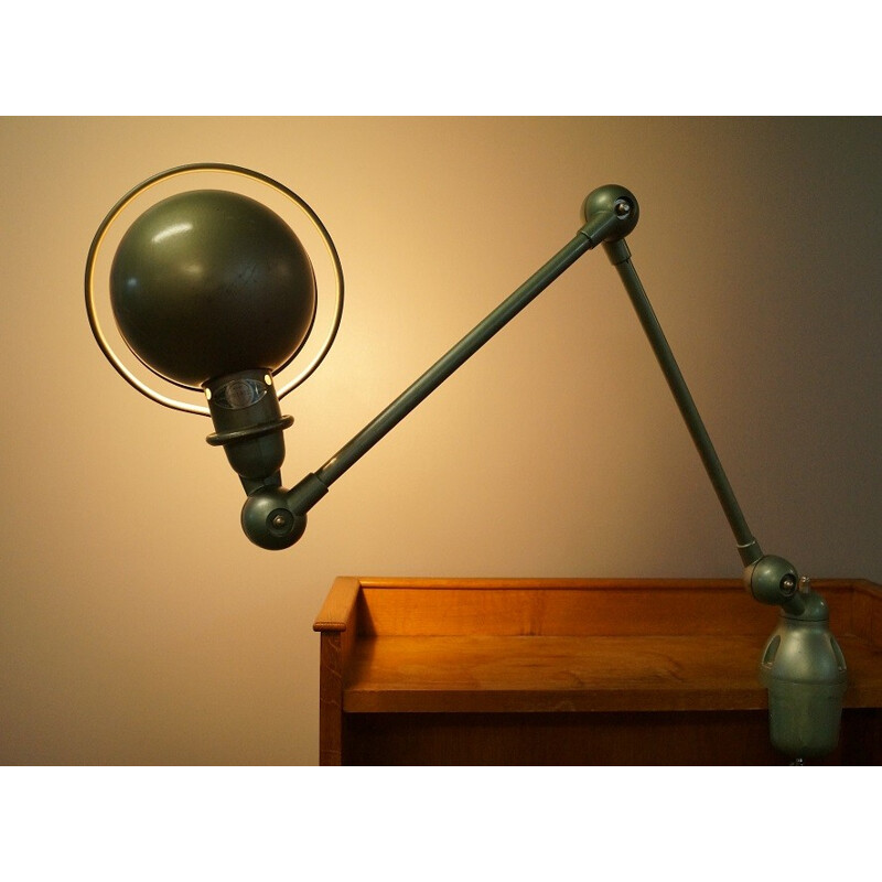 Grande lampe Jielde en métal, Jean Louis DOMECQ - 1950