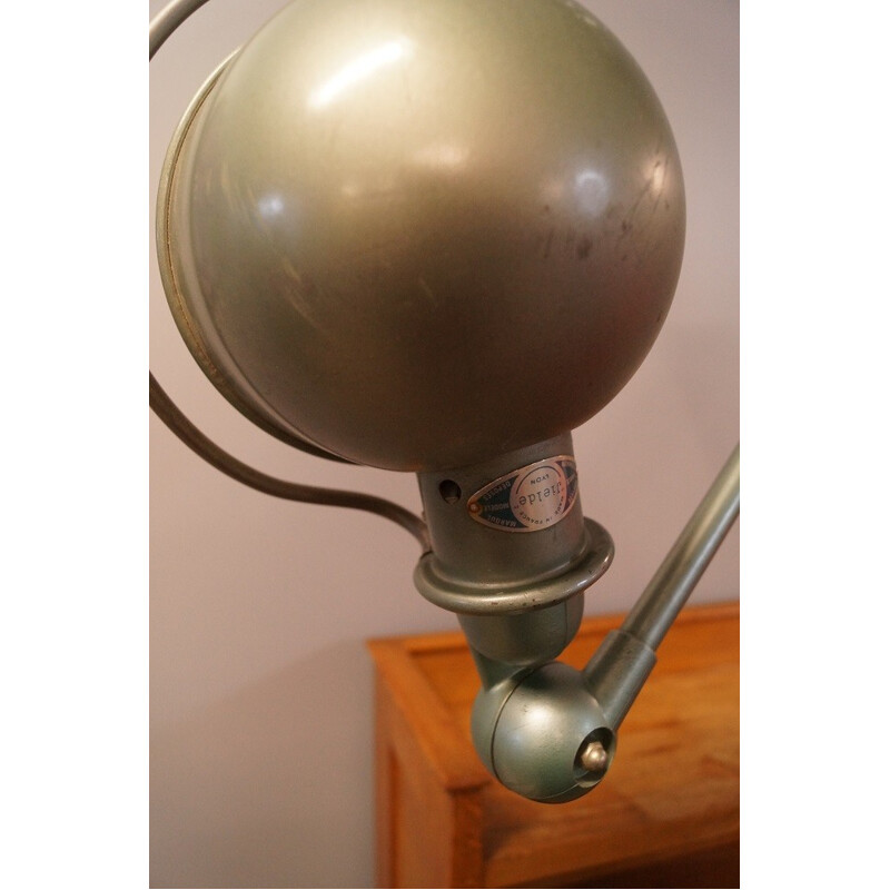 Mid century large Jielde lamp, Jean Louis DOMECQ - 1950s