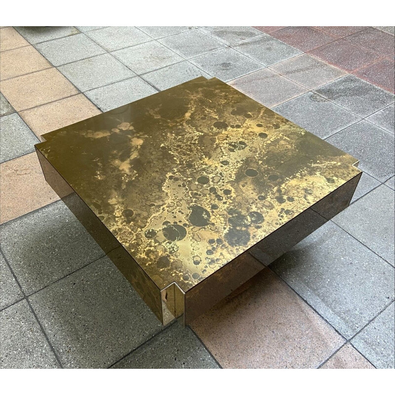 Vintage coffee table by Guy Lefèvre for Roche Bobois, 1975
