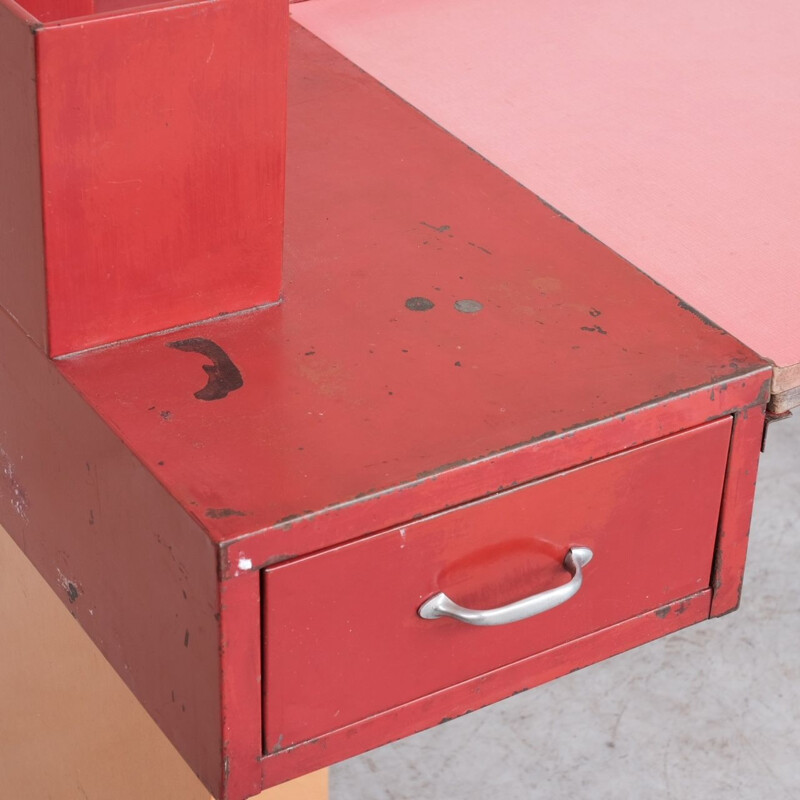 Bureau et chaise vintage français par Jean Prouve & Jules Leleu, 1936