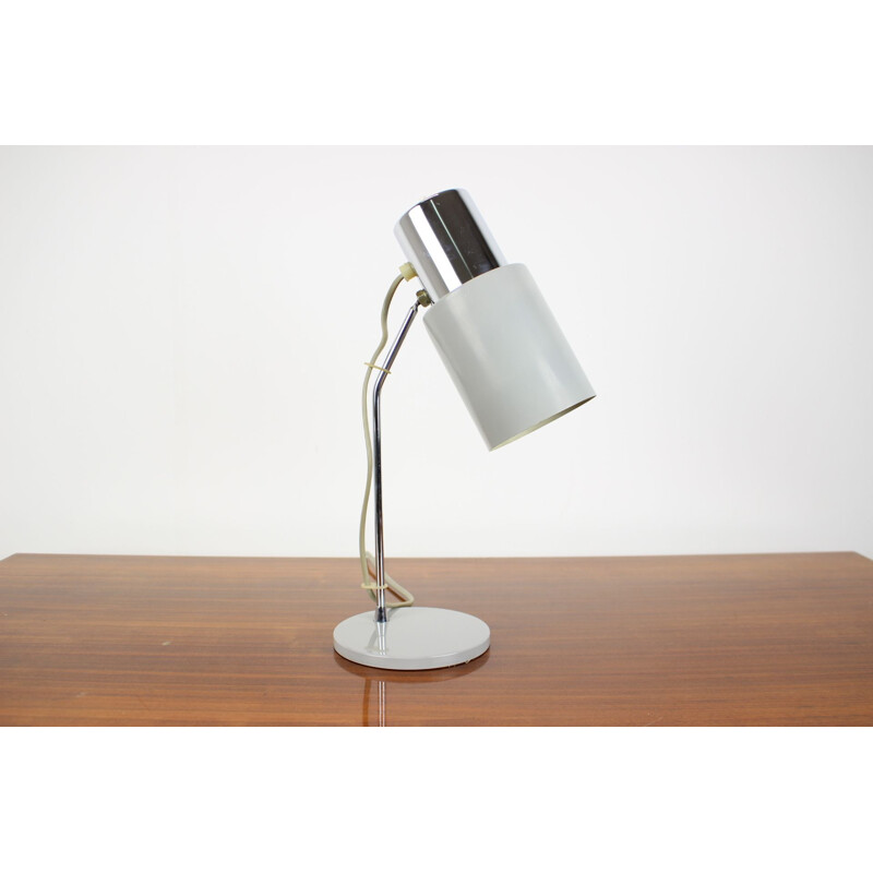 Vintage lamp in lacquered metal by Josef Hurka for Napako, Czechoslovakia 1970