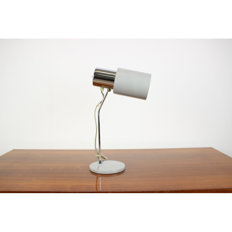 Vintage lamp in lacquered metal by Josef Hurka for Napako, Czechoslovakia 1970