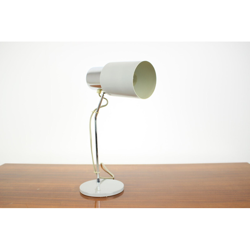 Vintage lamp in lacquered metal by Josef Hurka for Napako, Czechoslovakia 1970