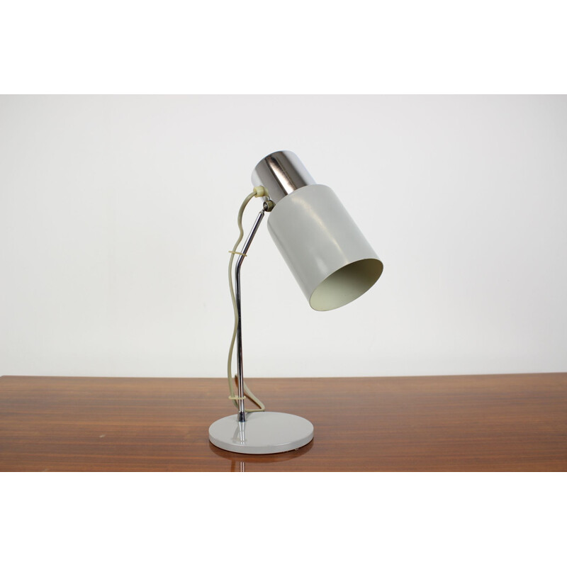 Vintage lamp in lacquered metal by Josef Hurka for Napako, Czechoslovakia 1970