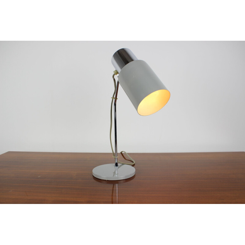 Vintage lamp in lacquered metal by Josef Hurka for Napako, Czechoslovakia 1970