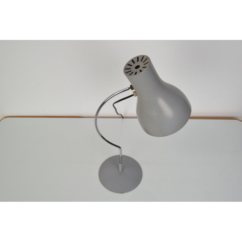 Vintage-Lampe aus lackiertem Metall und Chrom von Josef Hurka für Napako, Tschechoslowakei 1970