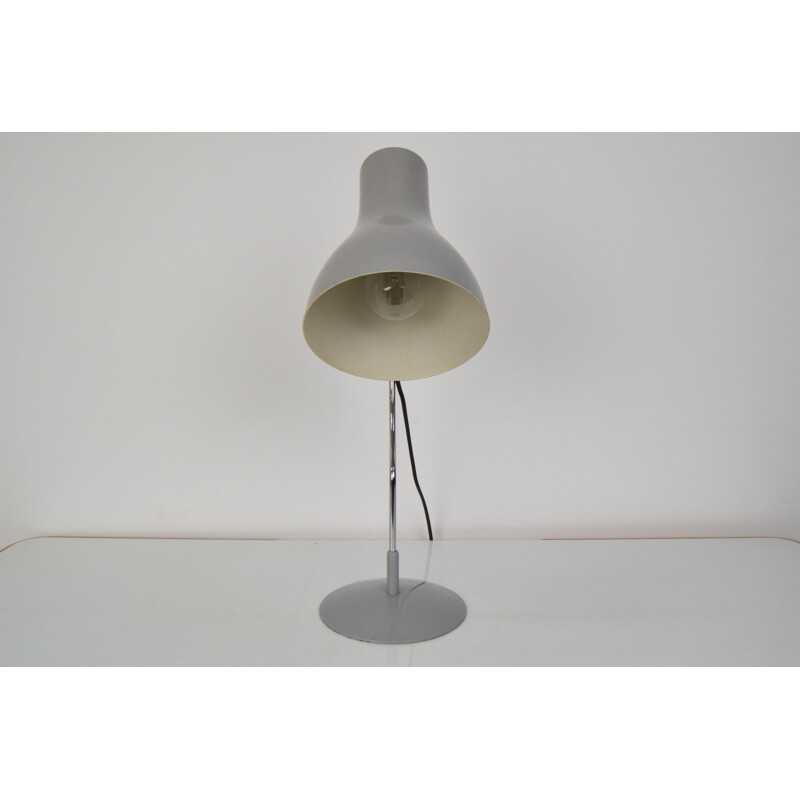 Vintage lamp in lacquered metal and chrome by Josef Hurka for Napako, Czechoslovakia 1970