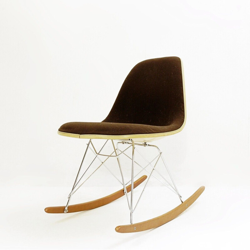 Chaise à bascule vintage par Charles & Ray Eames pour Herman Miller