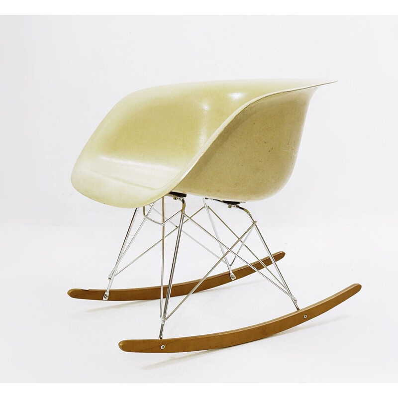 Vintage rocking chair by Charles & Ray Eames for Alexander Girard