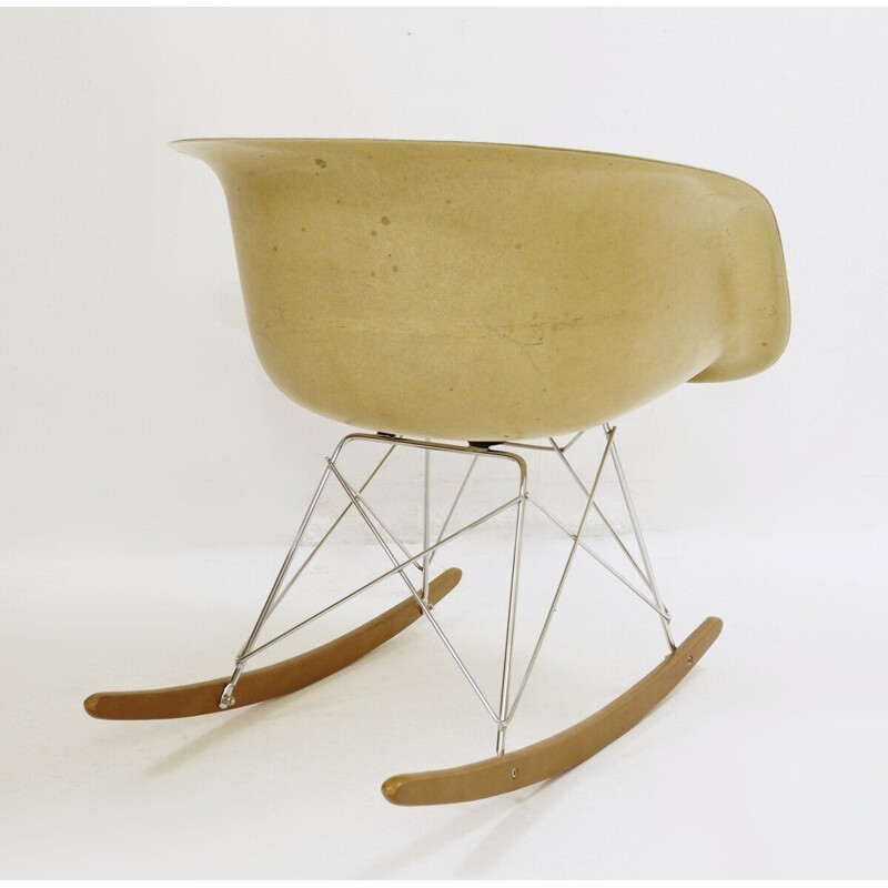 Chaise à bascule vintage par Charles & Ray Eames pour Alexander Girard