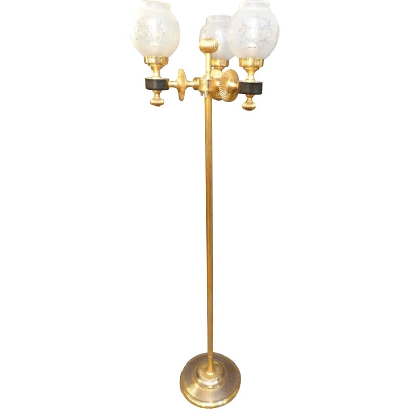 Floorlamp in brass - 1950s 