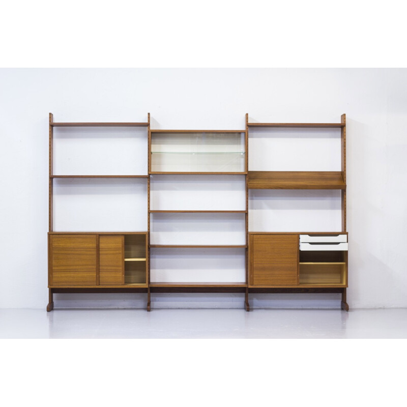 Modular String "Parad" storage system in teak - 1960s