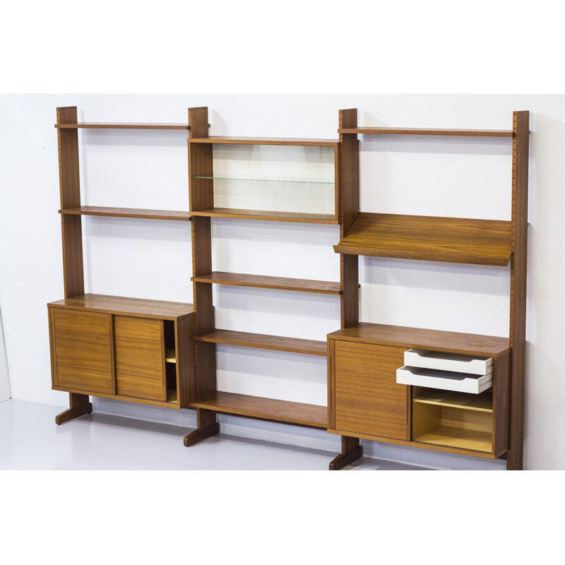 Modular String "Parad" storage system in teak - 1960s