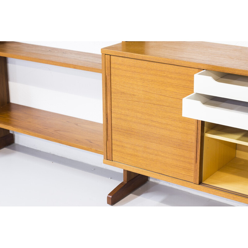 Modular String "Parad" storage system in teak - 1960s