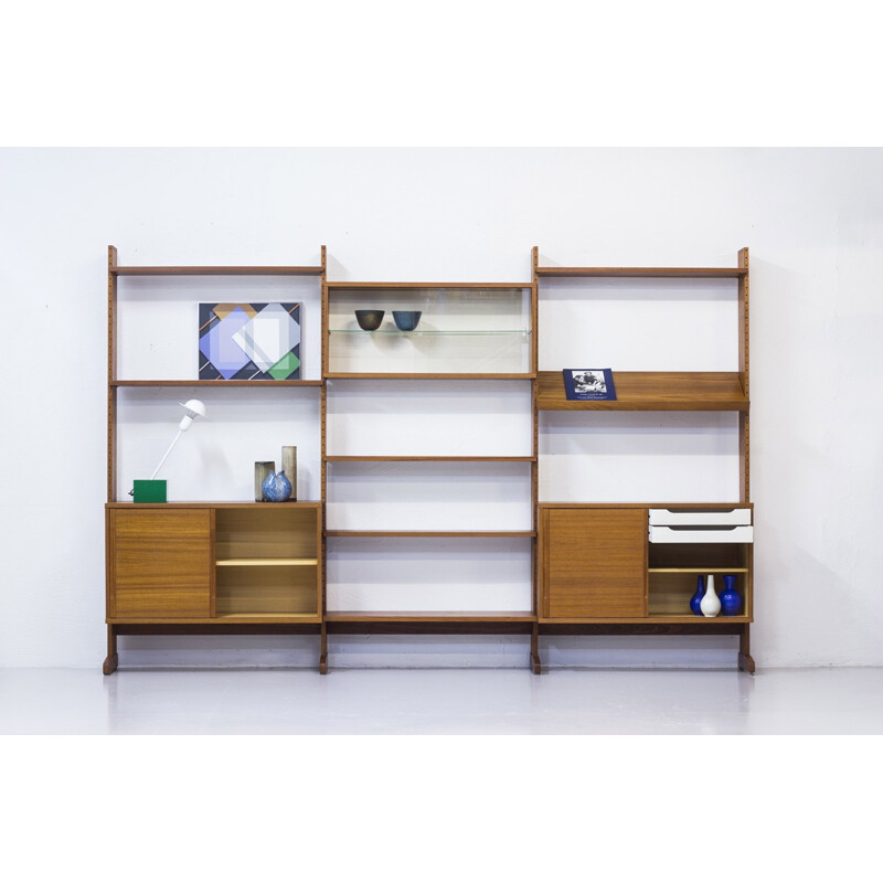 Modular String "Parad" storage system in teak - 1960s