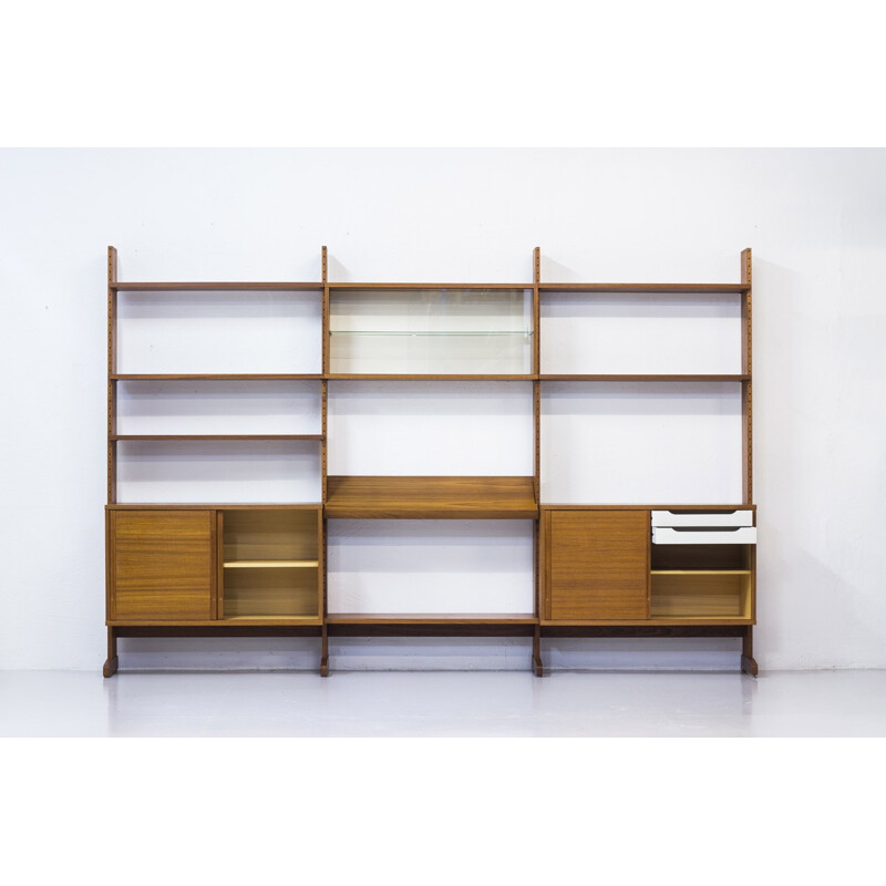 Modular String "Parad" storage system in teak - 1960s