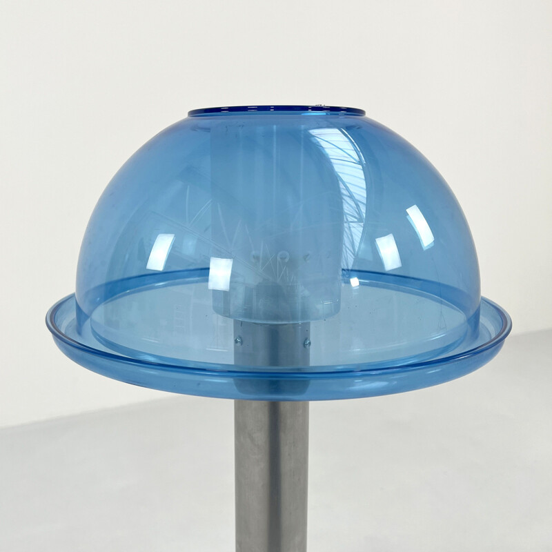 Postmodern vintage lamp in plexiglas by Guzzini, 1980s