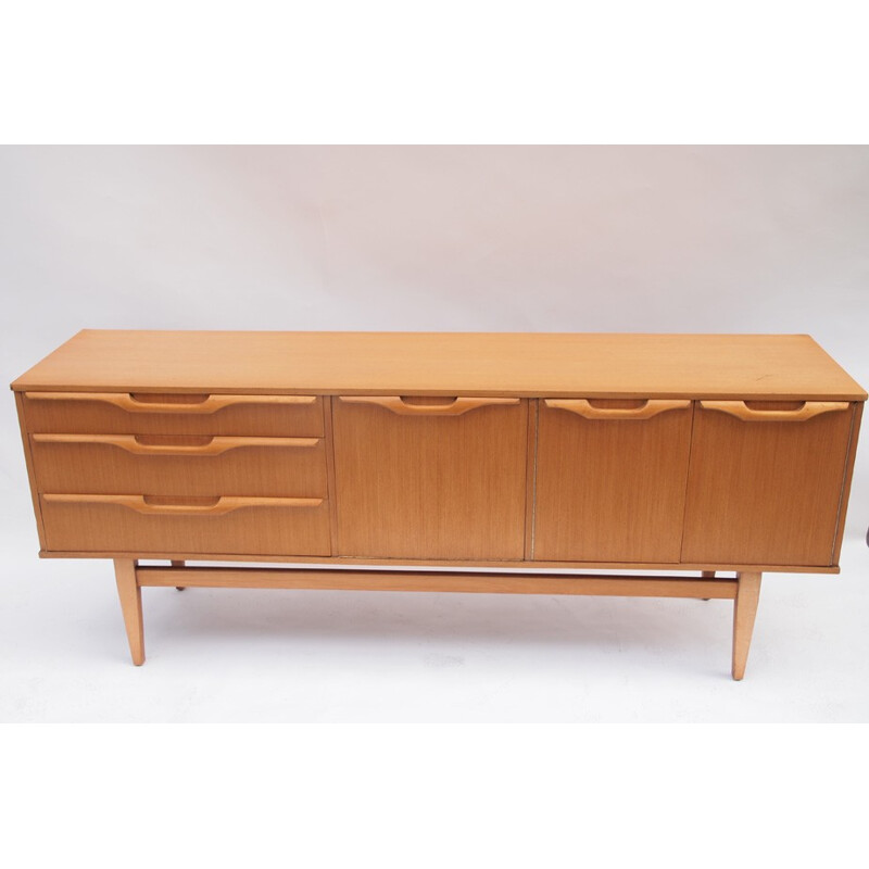 Scandinavian blond teak sideboard - 1950s