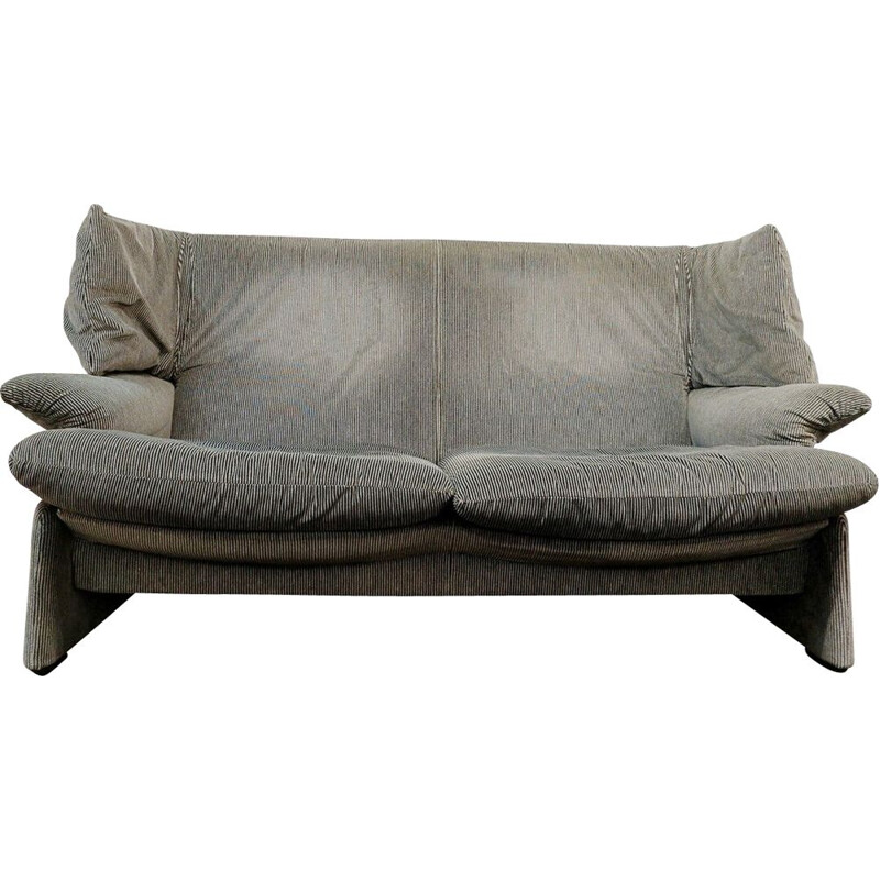 Vintage Portovere sofa by Vico Magistretti for Cassina, 1980s