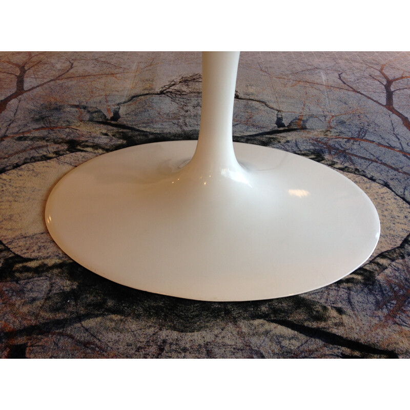 Table tulipe Knoll en marbre et aluminium, Eero SAARINEN - 1970