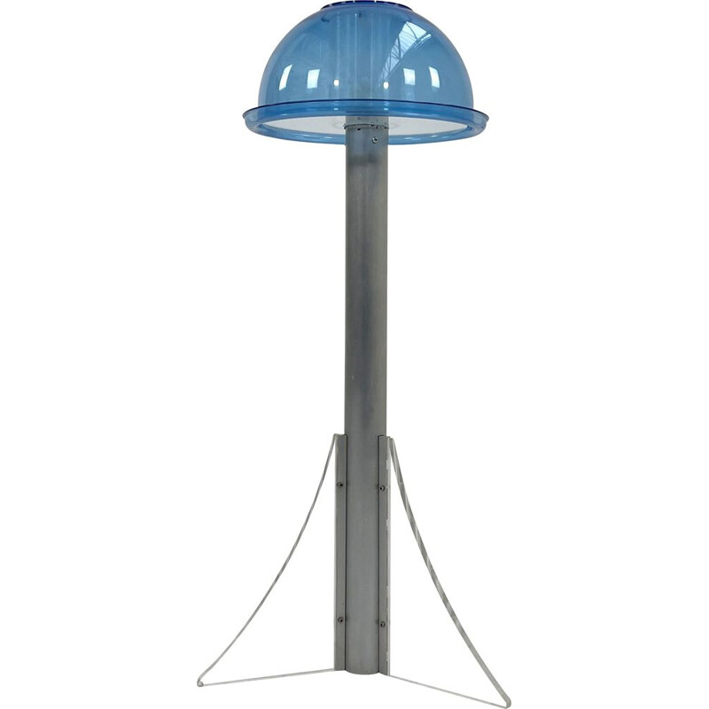 Postmodern vintage lamp in plexiglas by Guzzini, 1980s