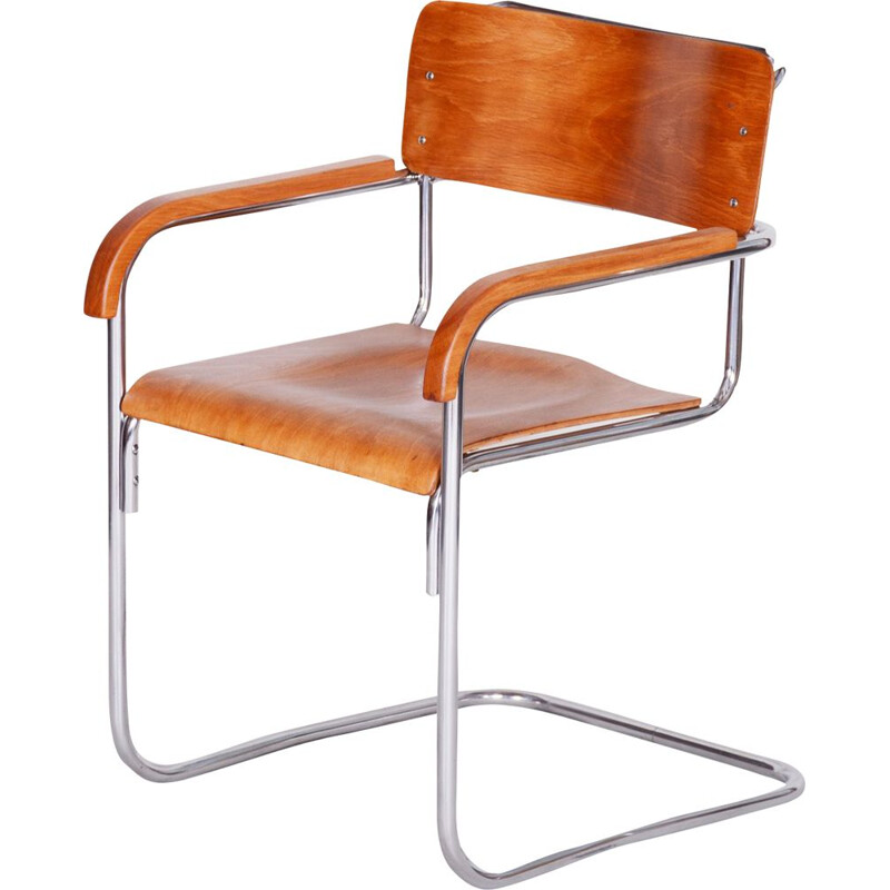 Bauhaus vintage armchair by Mucke Melder, 1930s