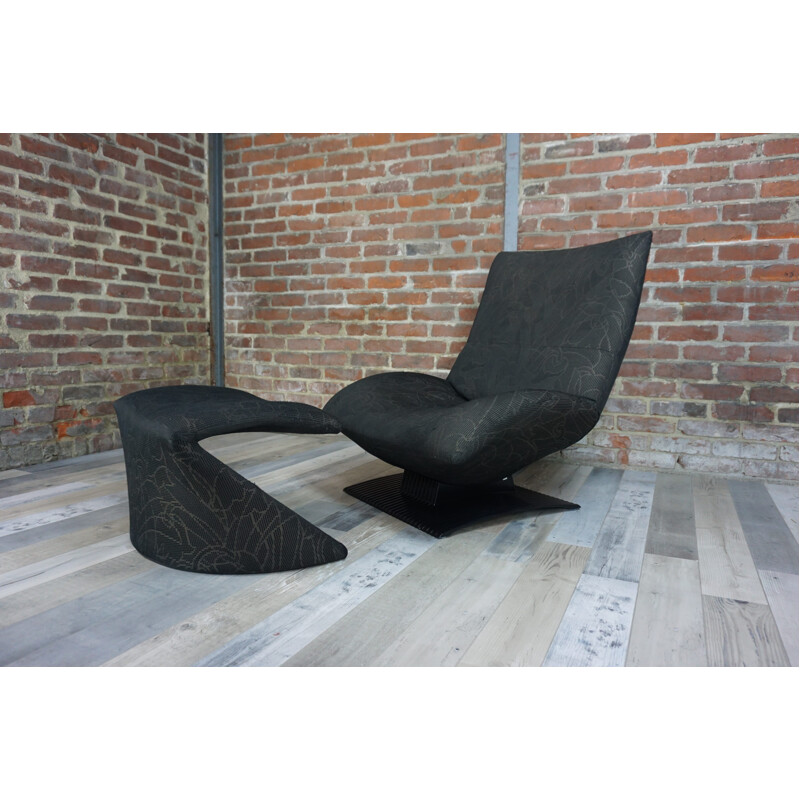 Artifort Wave F770 armchair, Peter VAN DER HAM - 1980s