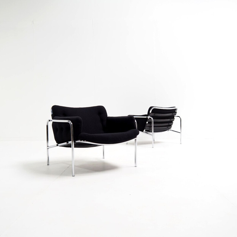 Pair of vintage "Osaka" armchairs by Martin Visser for 't Spectrum, 1972