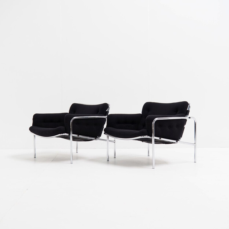 Pair of vintage "Osaka" armchairs by Martin Visser for 't Spectrum, 1972