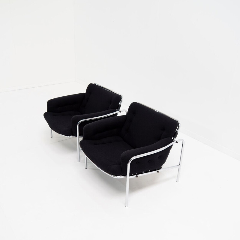 Pair of vintage "Osaka" armchairs by Martin Visser for 't Spectrum, 1972